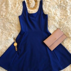 Blue skater dress 👗